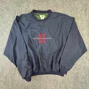 Oarsman 913 Rose-Hulman Institute of Technology Windbreaker Navy Blue Large